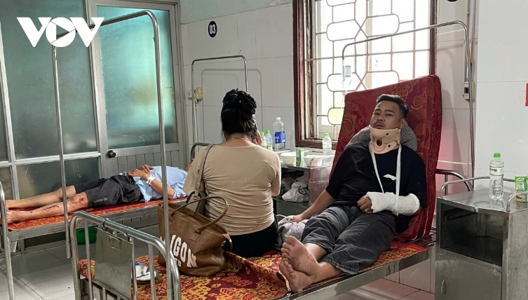 Nạn nhân đang được điều trị tại BVĐK thị xã Kỳ Anh, Hà Tĩnh.