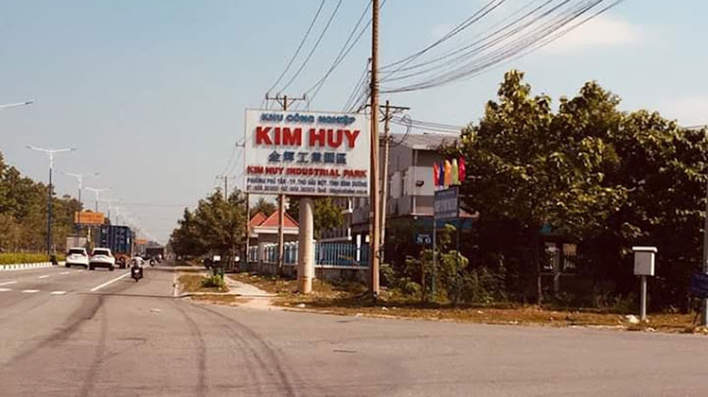 KCN Kim Huy, nơi người phụ nữ báo tin giả bị cướp 