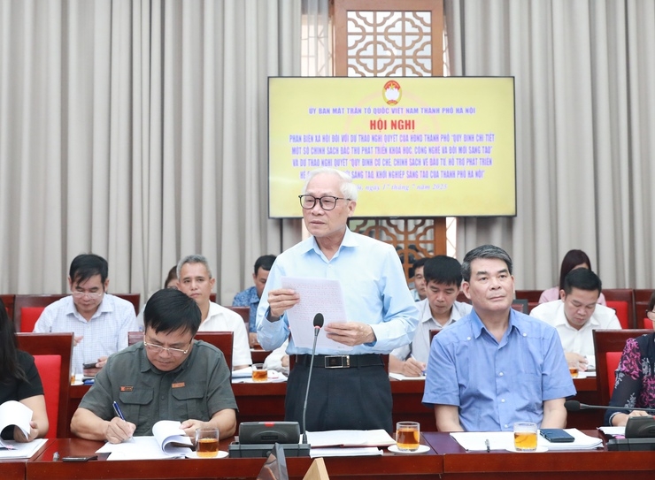 Ông Phạm Ngọc Thảo, Chủ nhiệm Hội đồng tư vấn về dân chủ - pháp luật phát biểu