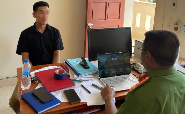 Công an xã Mỹ Lý triệu tập, làm việc chủ tài khoản “H.Ô”