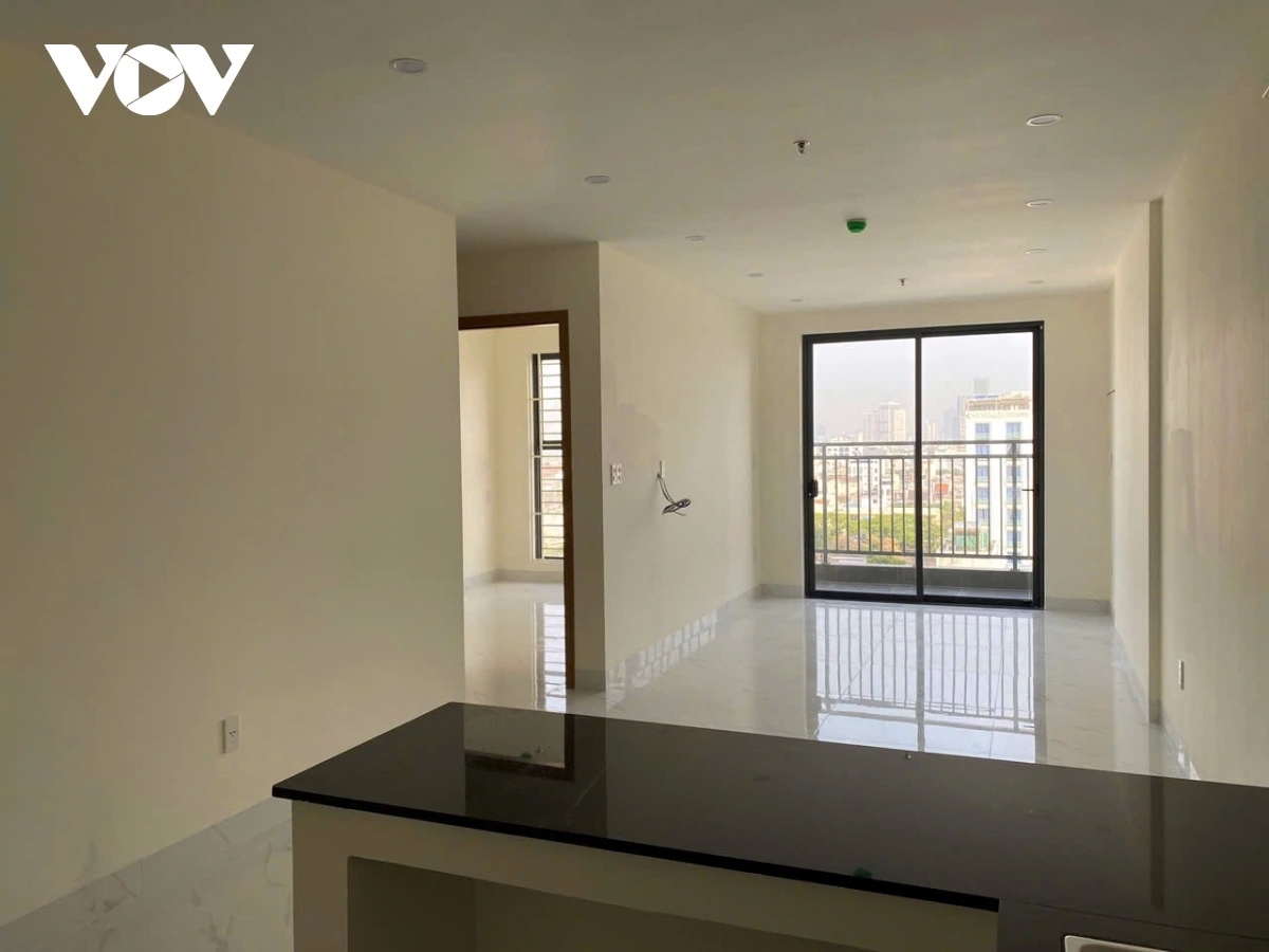 Diện tích mỗi căn hộ từ 65 m2 đến 77 m2