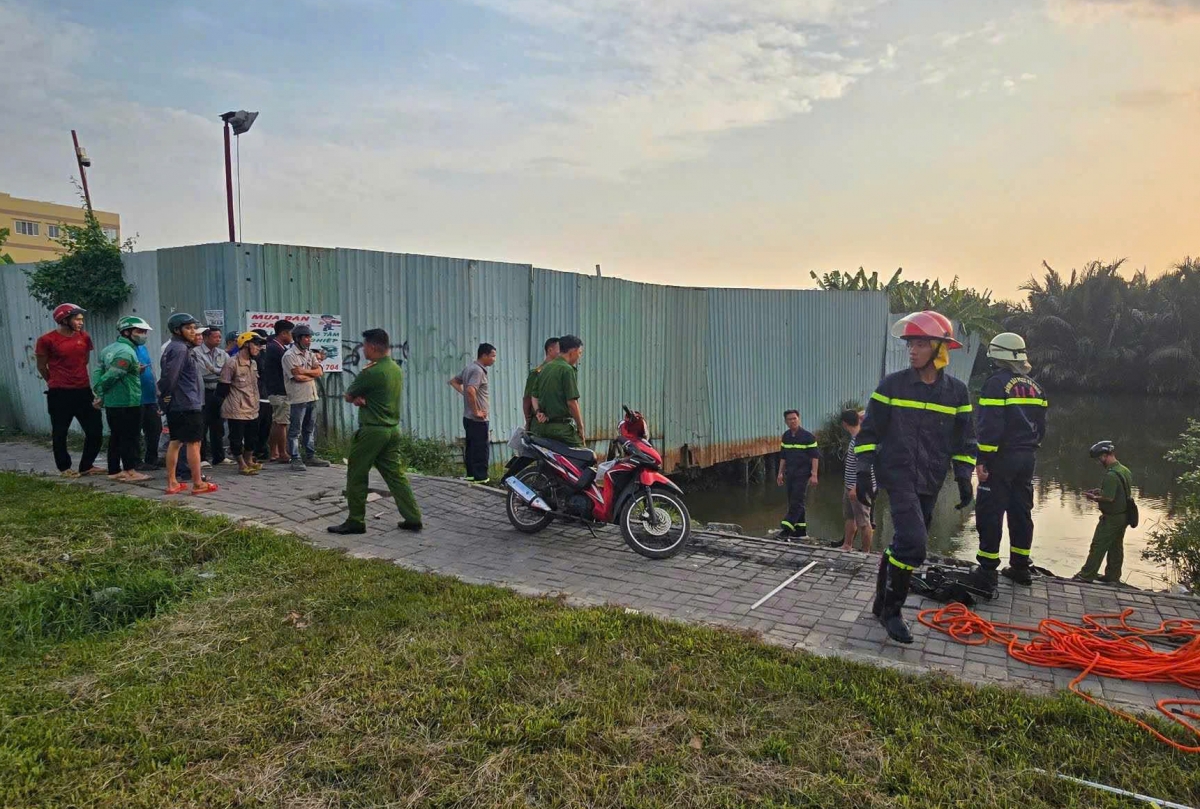 Hiện trường vụ việc. (Ảnh: Nguyễn Sơn)