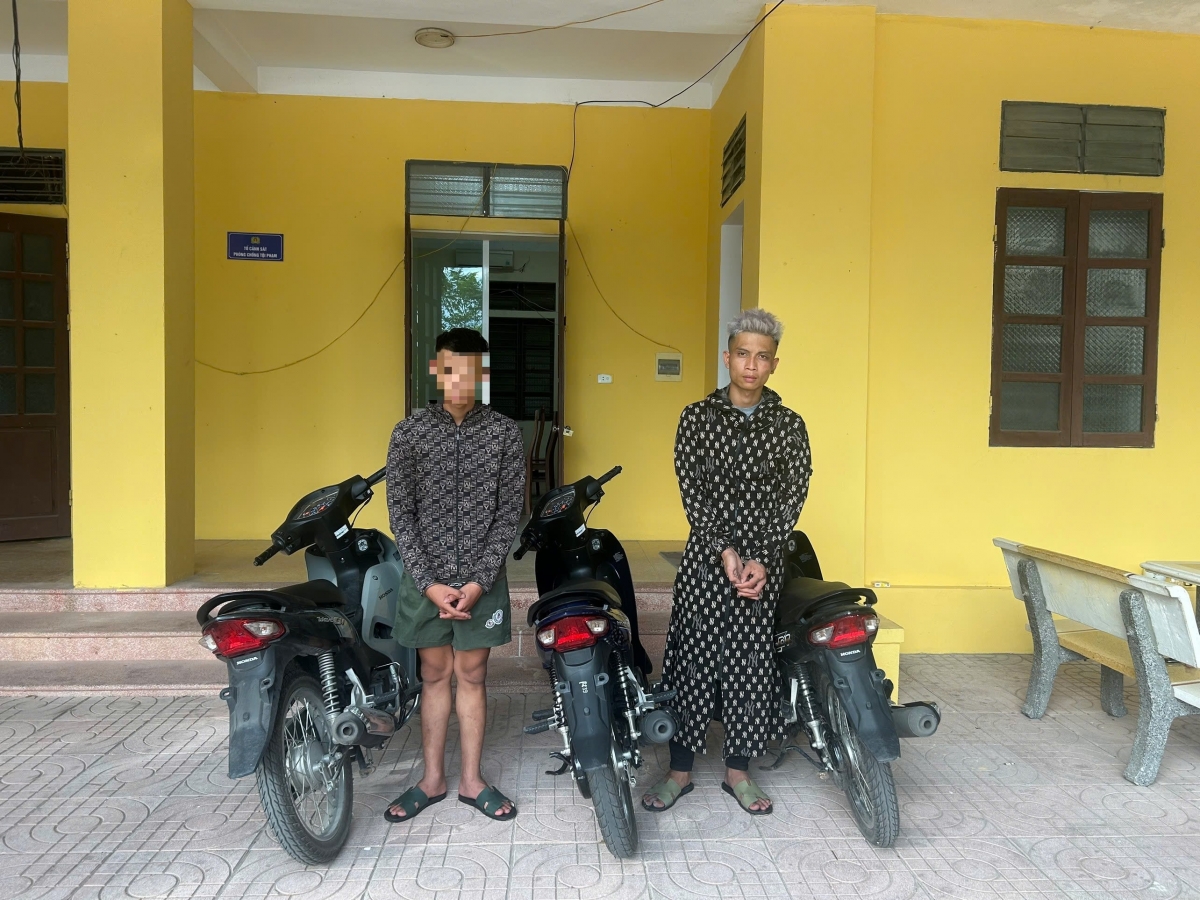 Cơ quan Cảnh sát điều tra Công an tỉnh đã ra quyết định khởi tố vụ án, khởi tố bị can đối với đối tượng Hà Nhật Anh và Cao Viết H. về tội trộm cắp tài sản.