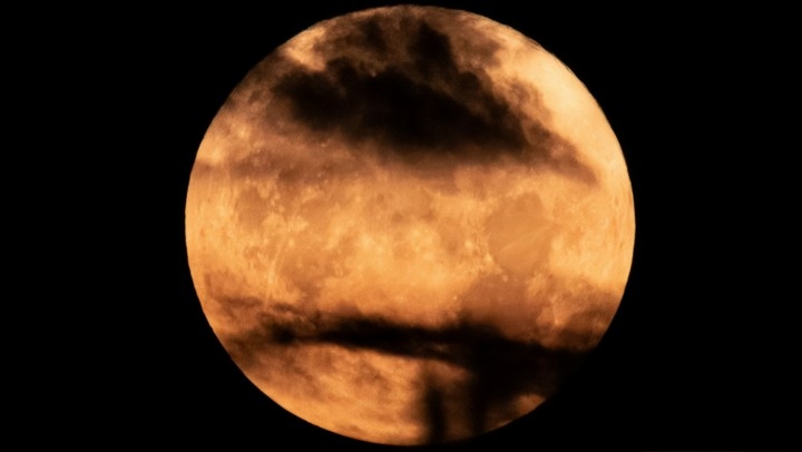 Hình ảnh Buck Moon chụp tại Hy Lạp. (Nguồn: Getty Images)