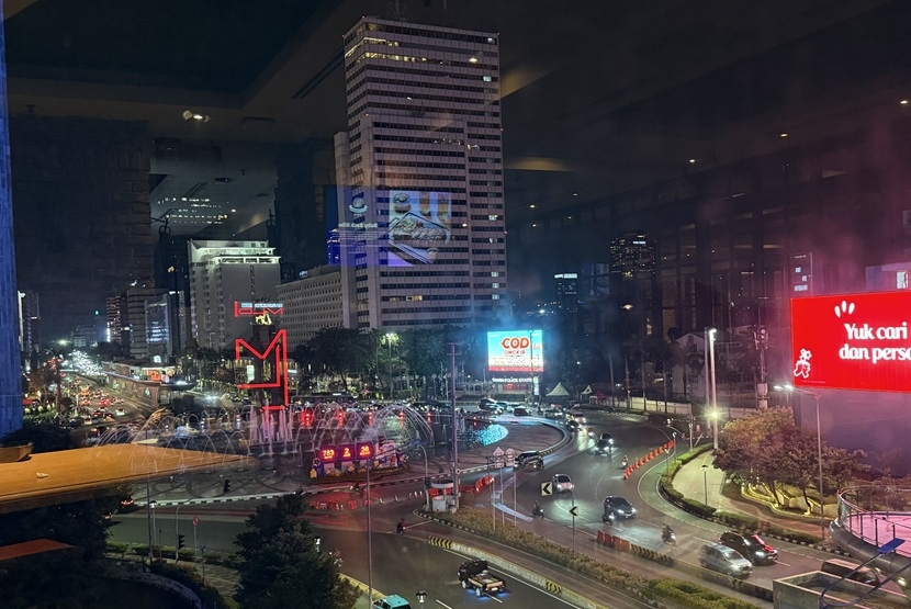 Jakarta vẫn nằm trong những thành phố có tình trạng ô nhiễm không khí nghiêm trọng nhất thế giới. Ảnh: Phạm Hà