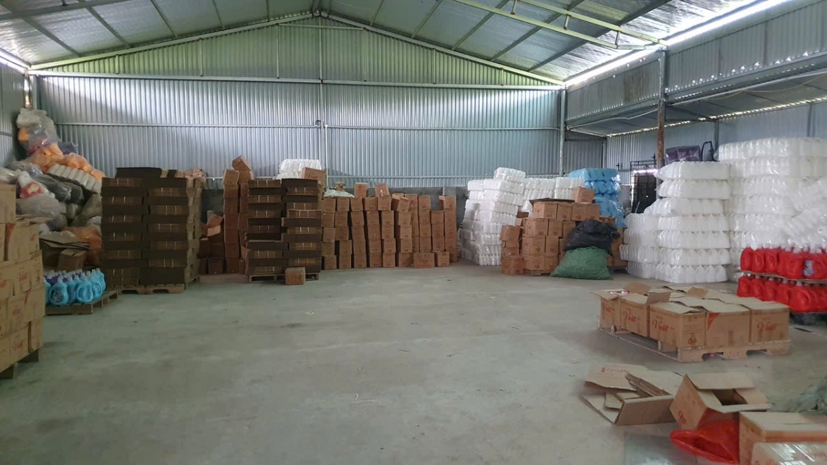 Kho hàng của công ty H.V