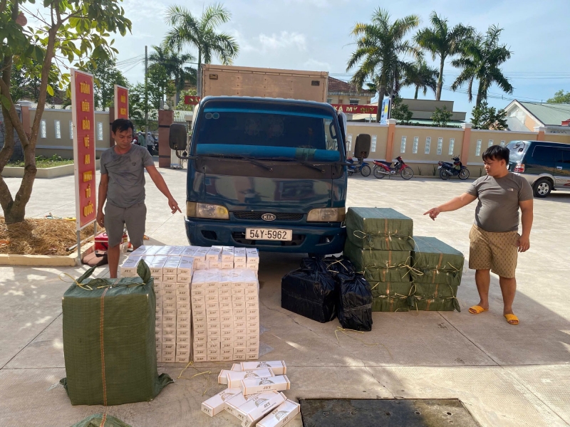 Công an đang tạm giữ 2 đối tượng để điều tra, xử lý