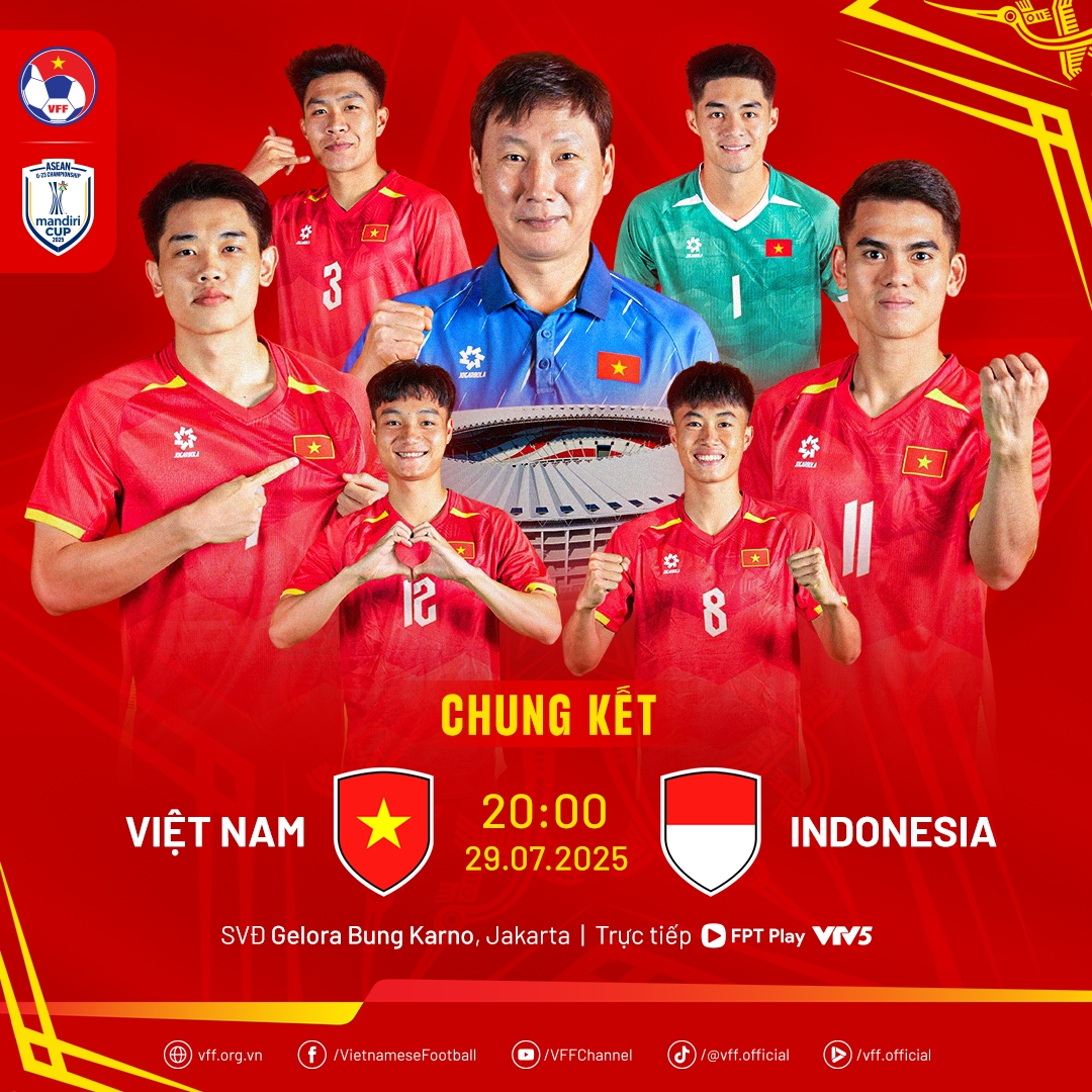 U23 Việt Nam có cơ hội vô địch lần thứ 3 liên tiếp.