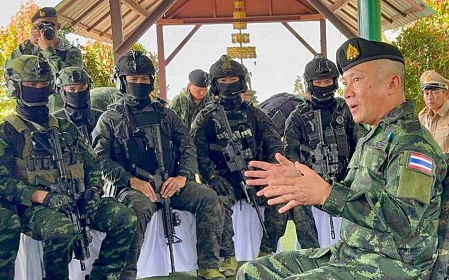 Binh sĩ Thái Lan. Ảnh: Quân đội Thái Lan.