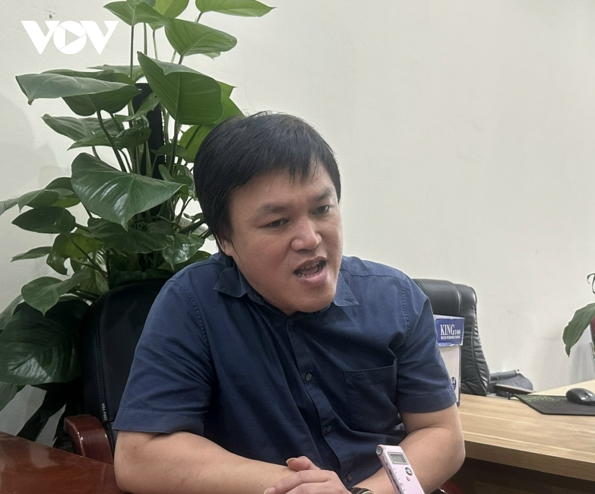Ông Vũ Tuấn Đạt - Chủ tịch UBND phường Yên Sở