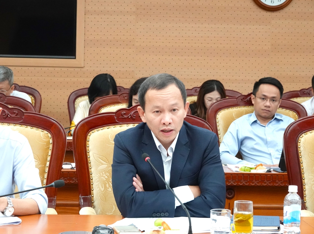 Ông Hoàng Hải, Phó Cục trưởng Cục Quản lý nợ và kinh tế đối ngoại