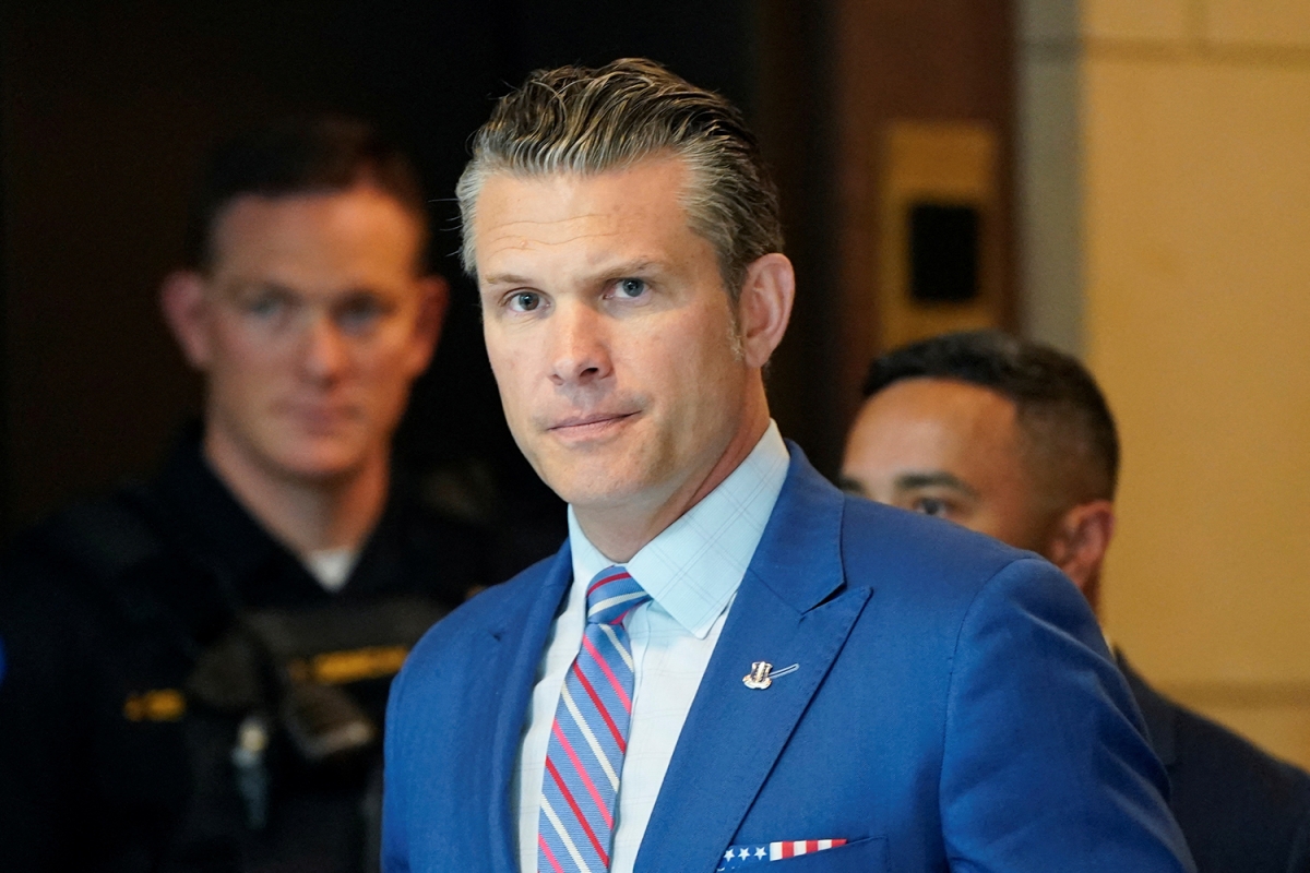 Bộ trưởng Quốc phòng Mỹ Pete Hegseth. Ảnh: Reuters