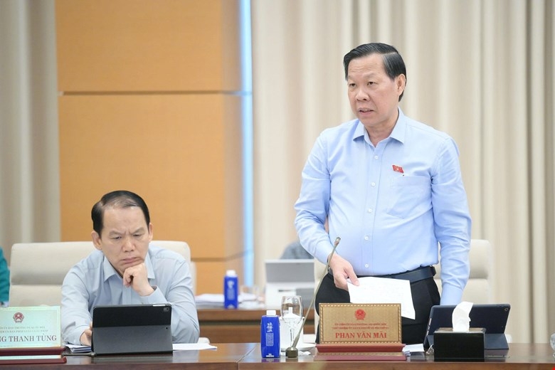 Chủ nhiệm Ủy ban Kinh tế - Tài chính Phan Văn Mãi