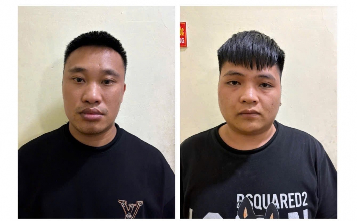 Các đối tượng bị bắt giữ. Ảnh: Anh Thu