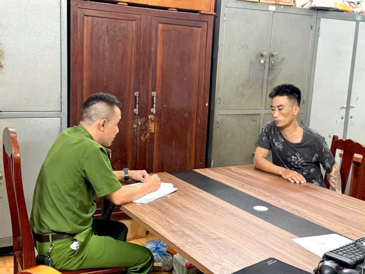 Cơ quan Cảnh sát điều tra Công an tỉnh Phú Thọ đã ra Quyết định khởi tố vụ án, tạm giữ hình sự Mai Đức Giang để điều tra về hành vi bắt giữ người trái pháp luật. Ảnh: CAPT.