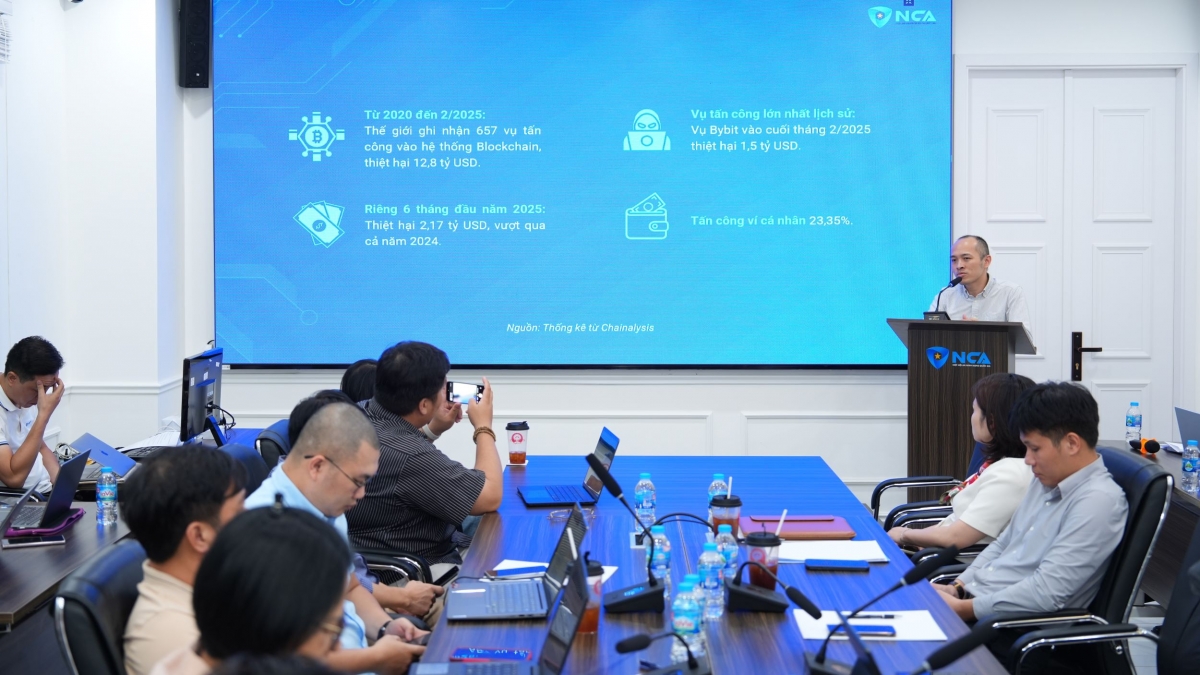 Ông Vũ Ngọc Sơn, Trưởng ban Công nghệ, Hiệp hội An ninh mạng Quốc gia (Ảnh: NCA)