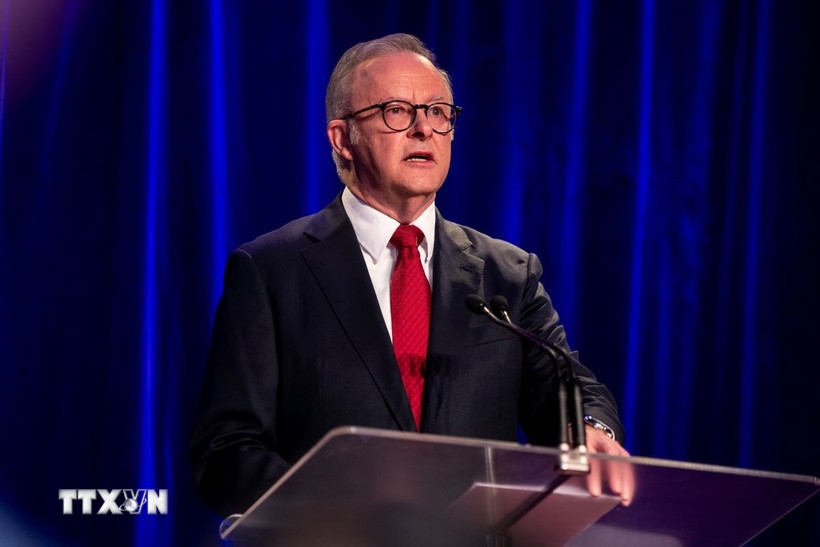 Thủ tướng Australia Anthony Albanese. (Ảnh: THX/TTXVN)