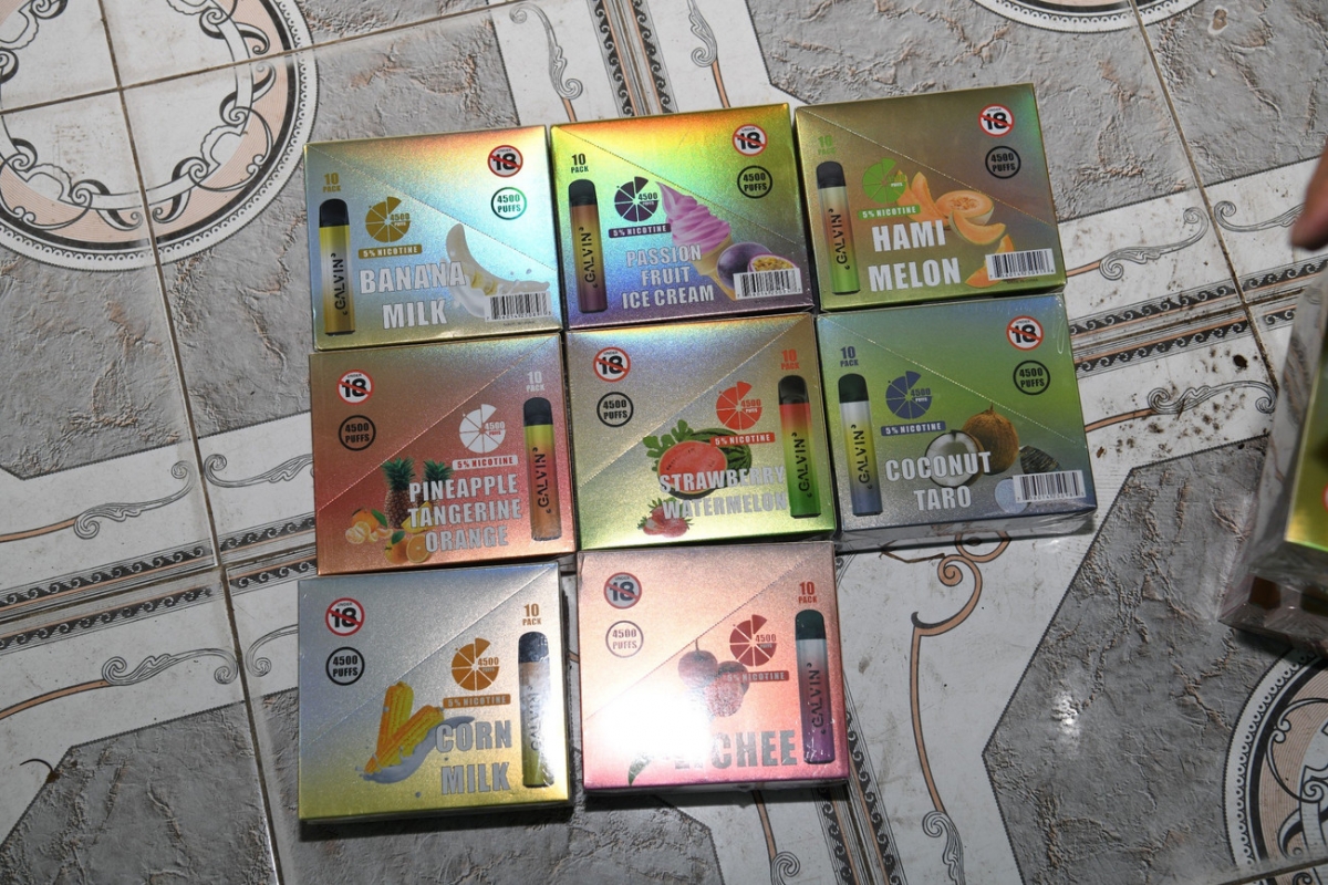 Thuốc lá điện tử tẩm ma tuý