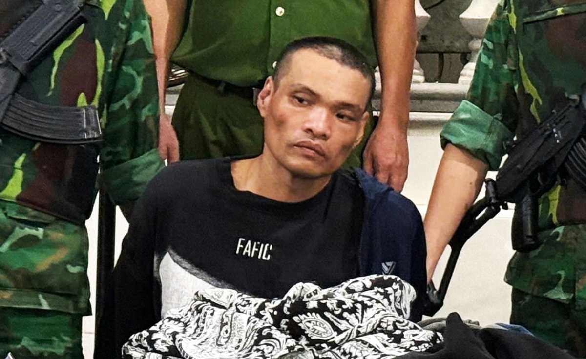 Trần Hải Quỳnh lúc bị bắt