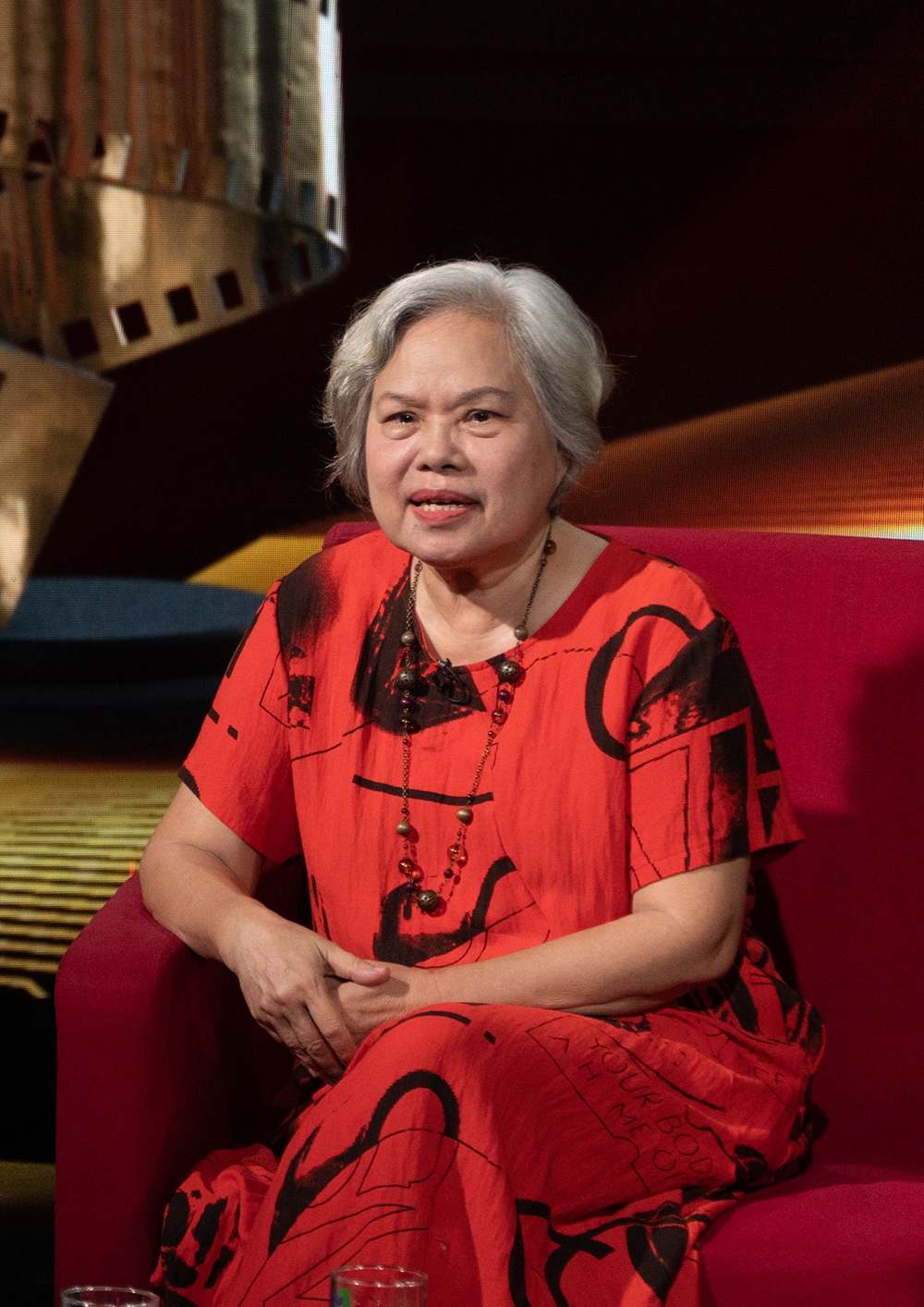 Nhà biên kịch Trịnh Thanh Nhã.Ảnh: VTV