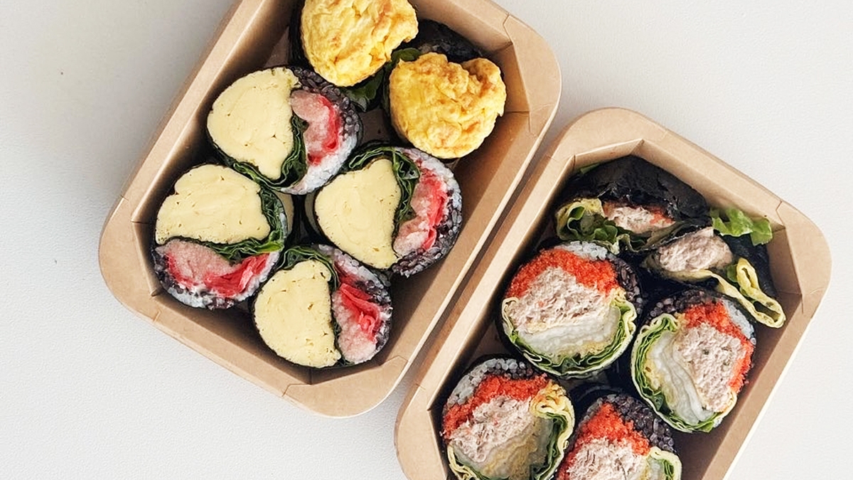 Món Kimbap nổi tiếng của Hàn Quốc.