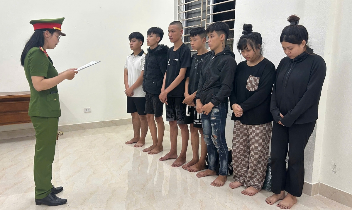 Các đối tượng bị khởi tố trong vụ án