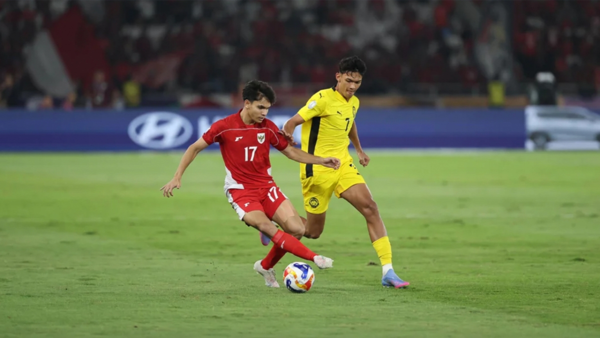 U23 Indonesia vào bán kết sau trận hoà U23 Malaysia (Ảnh: Aseanutdfc)