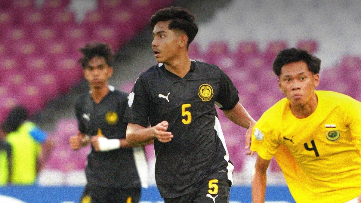 U23 Malaysia thắng "hủy diệt" 7-1 trước U23 Brunei. (Ảnh: Malaysia NT)