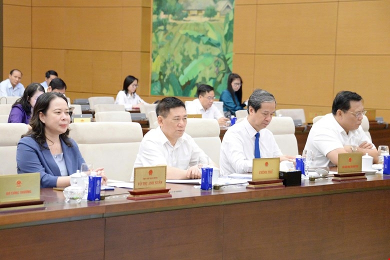 Các đại biểu dự phiên họp sáng 10/7. Ảnh: Quốc hội