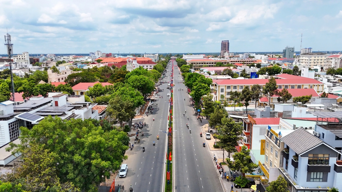 Trung tâm hành chính của tỉnh Đồng Tháp sau ngày sáp nhập tỉnh Tiền Giang và Đồng Tháp