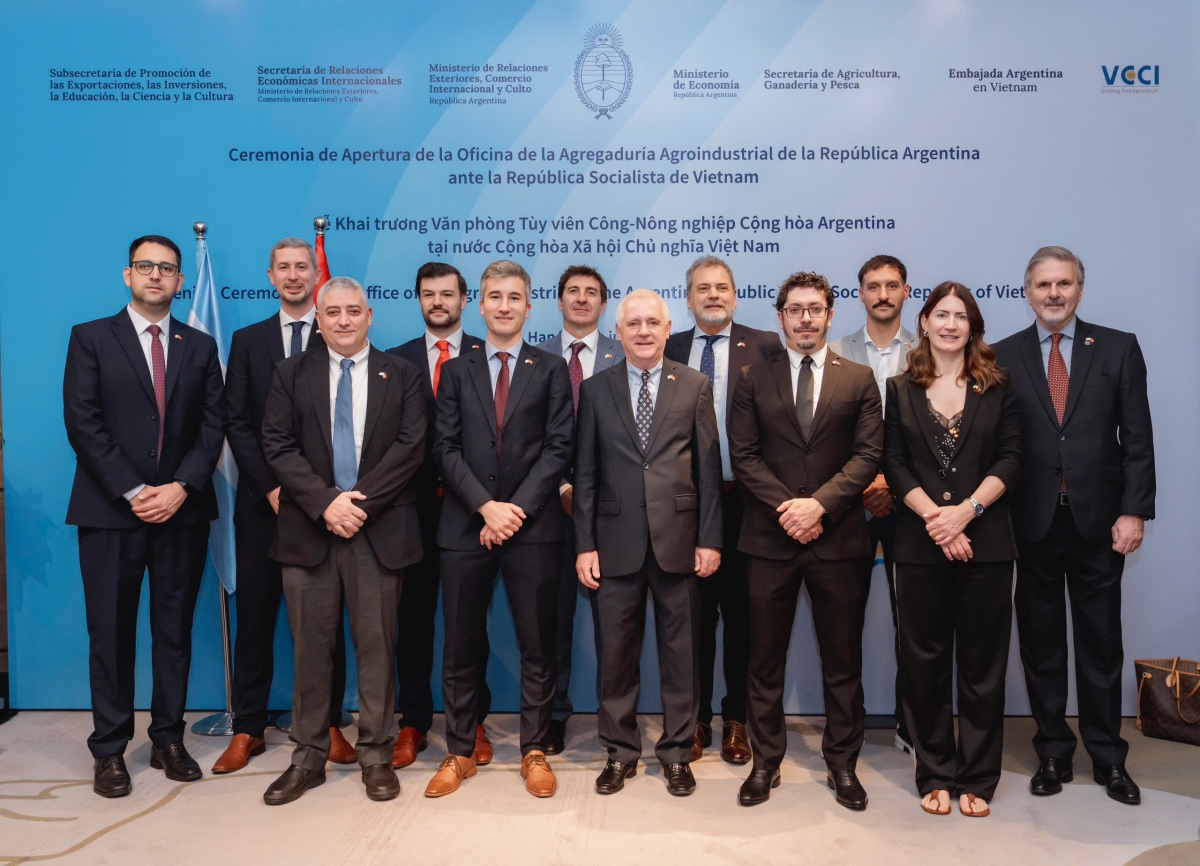 Phái Đoàn Quan chức và Thương mại Cộng hoà Argentina đến thăm và làm việc tại Việt Nam