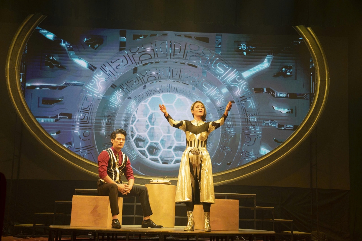 Vở "Cánh cửa khép hờ" (Ảnh: Nhà hát Cải lương Việt Nam)