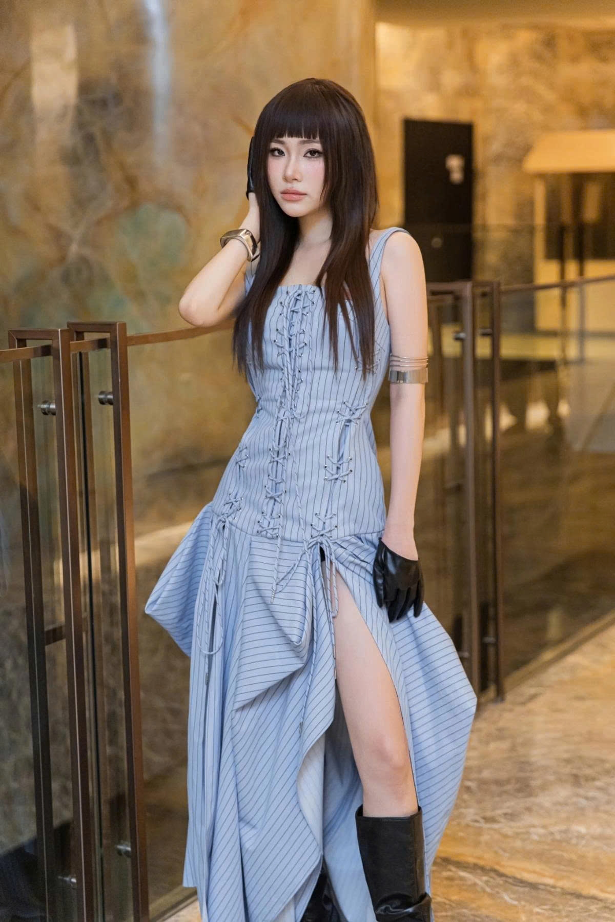 Nhan sắc đời thường của Mai Huê (đảm nhận vai Thảo trong "Dịu dàng màu nắng")