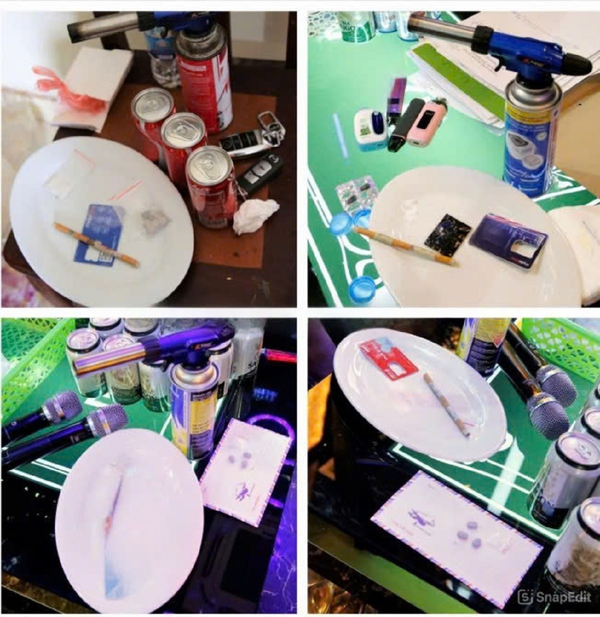 Một số tang vật vụ án