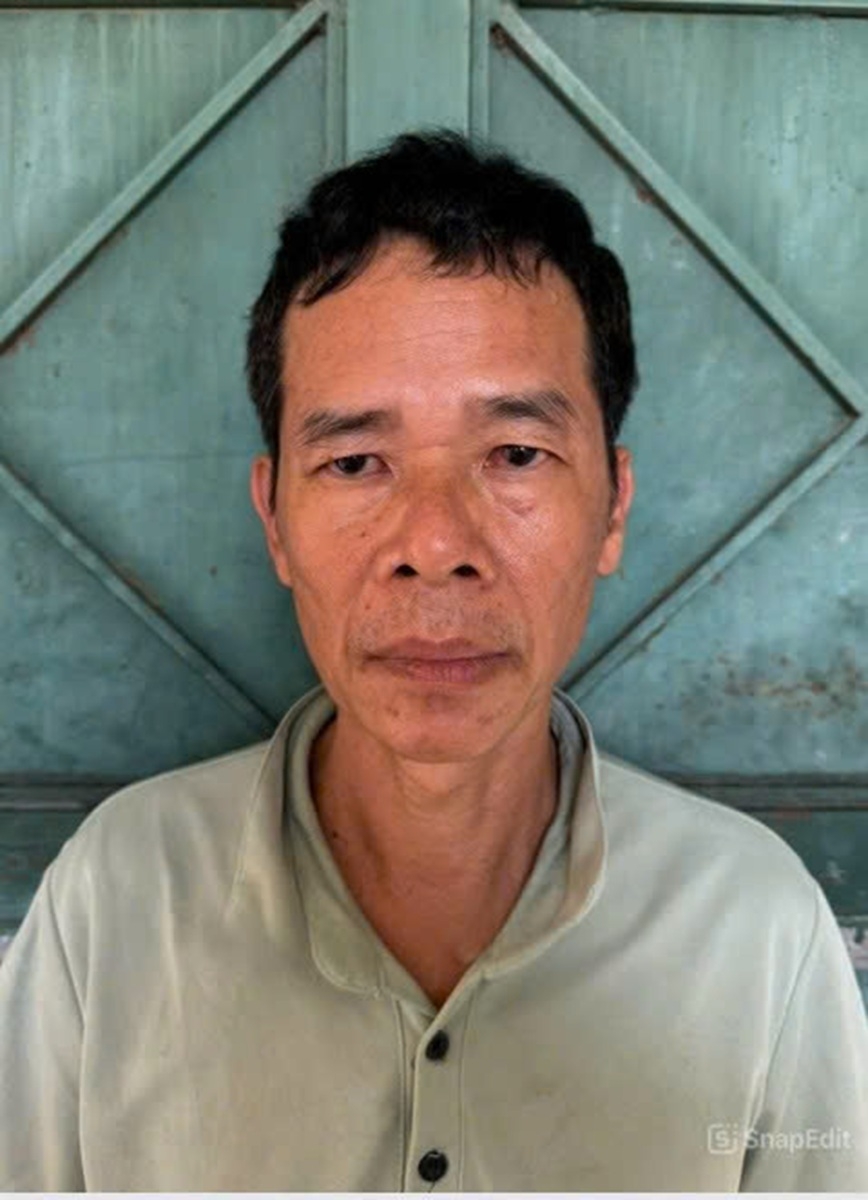 Đối tượng Lã Văn Tuyên tại cơ quan điều tra