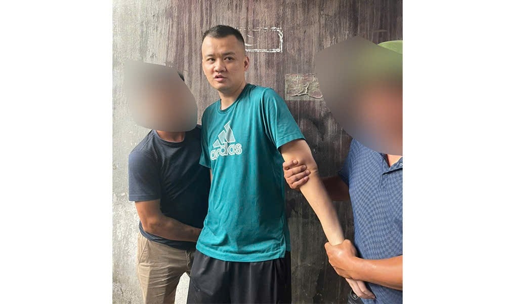 Đối tượng Thân Văn Nam bị khống chế