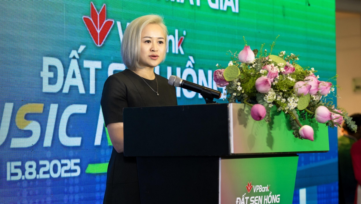 Bà Nguyễn Thùy Dương, Giám đốc Trung tâm Truyền thông và Tiếp thị VPBank