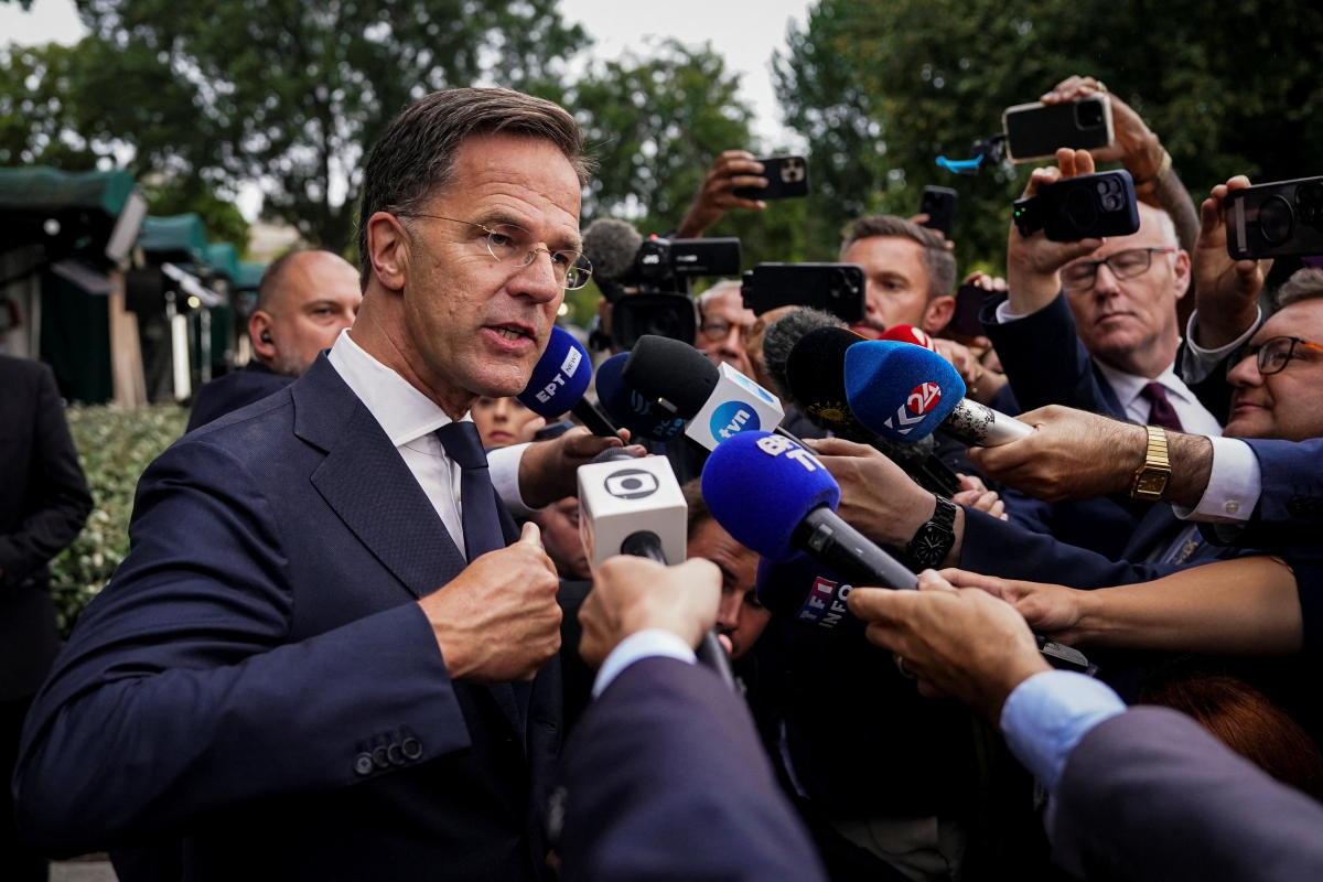 Tổng thư ký NATO Mark Rutte. Ảnh: Reuters