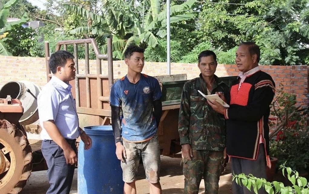Cán bộ thôn, buôn và người có uy tín ở Đắk Lắk tạo cầu nối bền chặt giữa hệ thống trợ giúp pháp lý với cộng đồng dân cư.