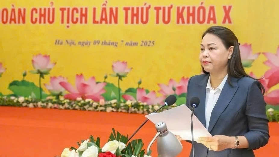 Phó Chủ tịch, Tổng thư ký Ủy ban Trung ương MTTQ Việt Nam Nguyễn Thị Thu Hà