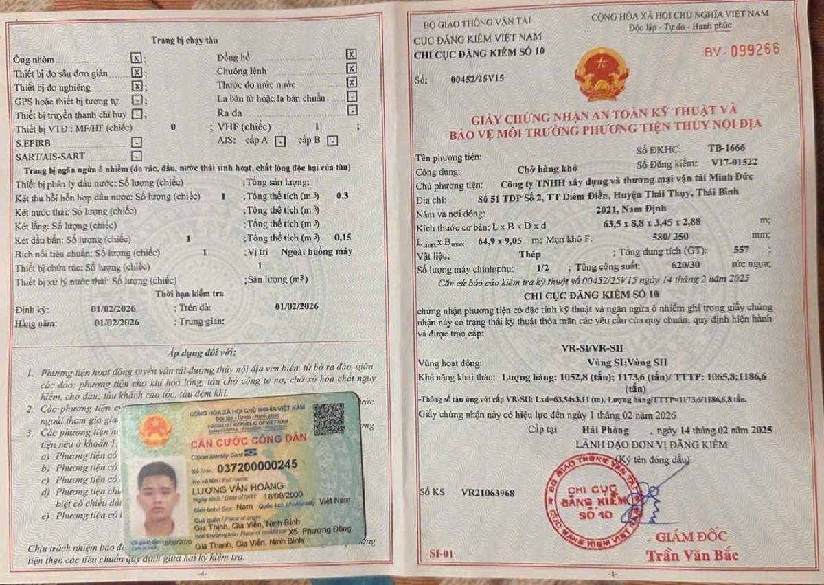 Tang vật của vụ việc