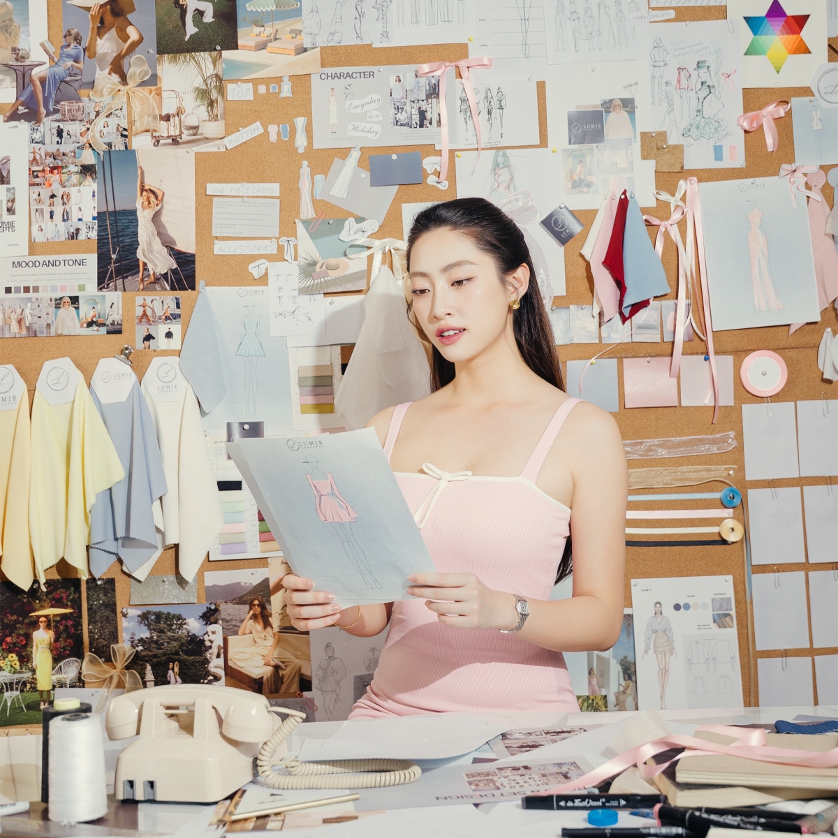 Hoa hậu Lương Thùy Linh (Ảnh: FBNV)