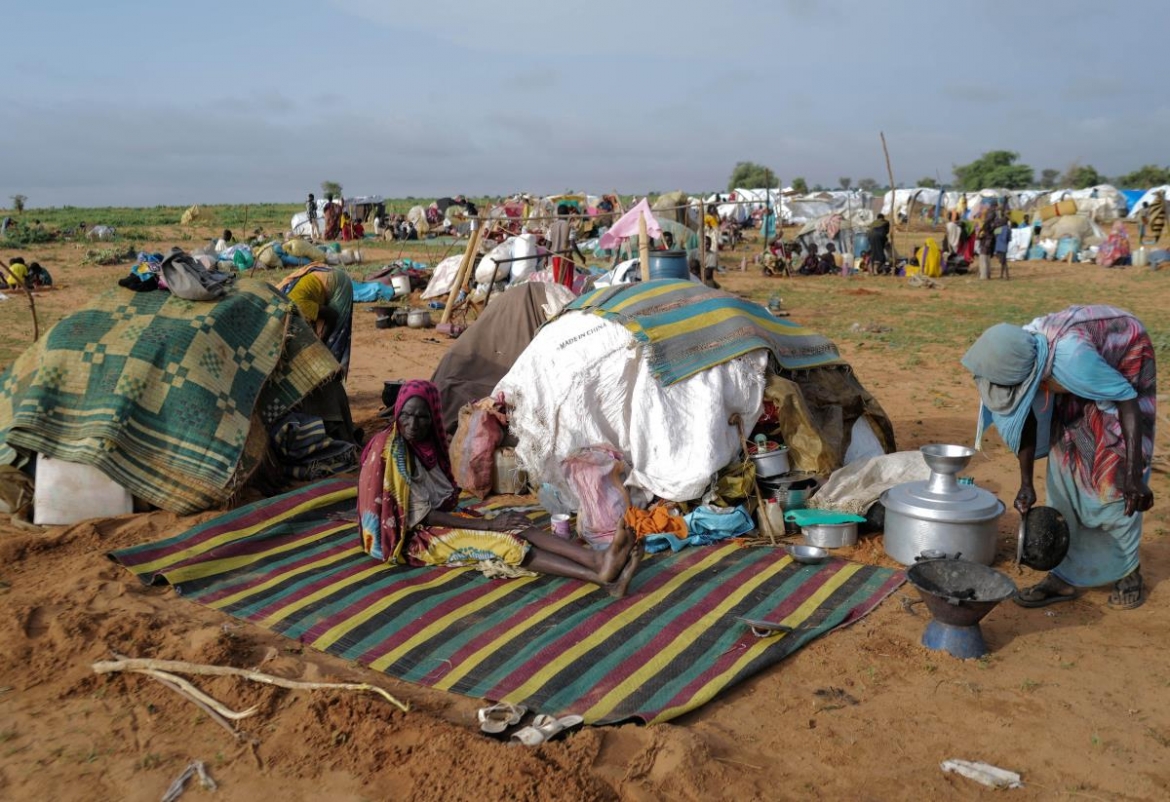 Người Sudan tị nạn tại Chad có điều kiện sống vô cùng tồi tệ. Ảnh: Reuters