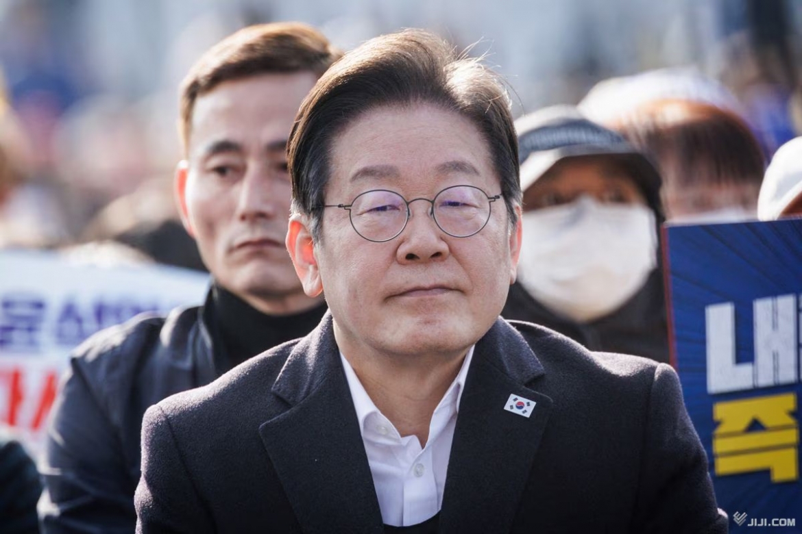 Tổng thống Hàn Quốc Lee Jae Myung. Ảnh: Jiji Press