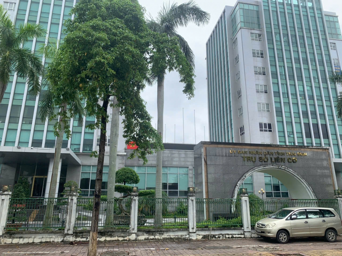 Trụ sở liên cơ quan tỉnh Thái Bình cũ. Ảnh: PV