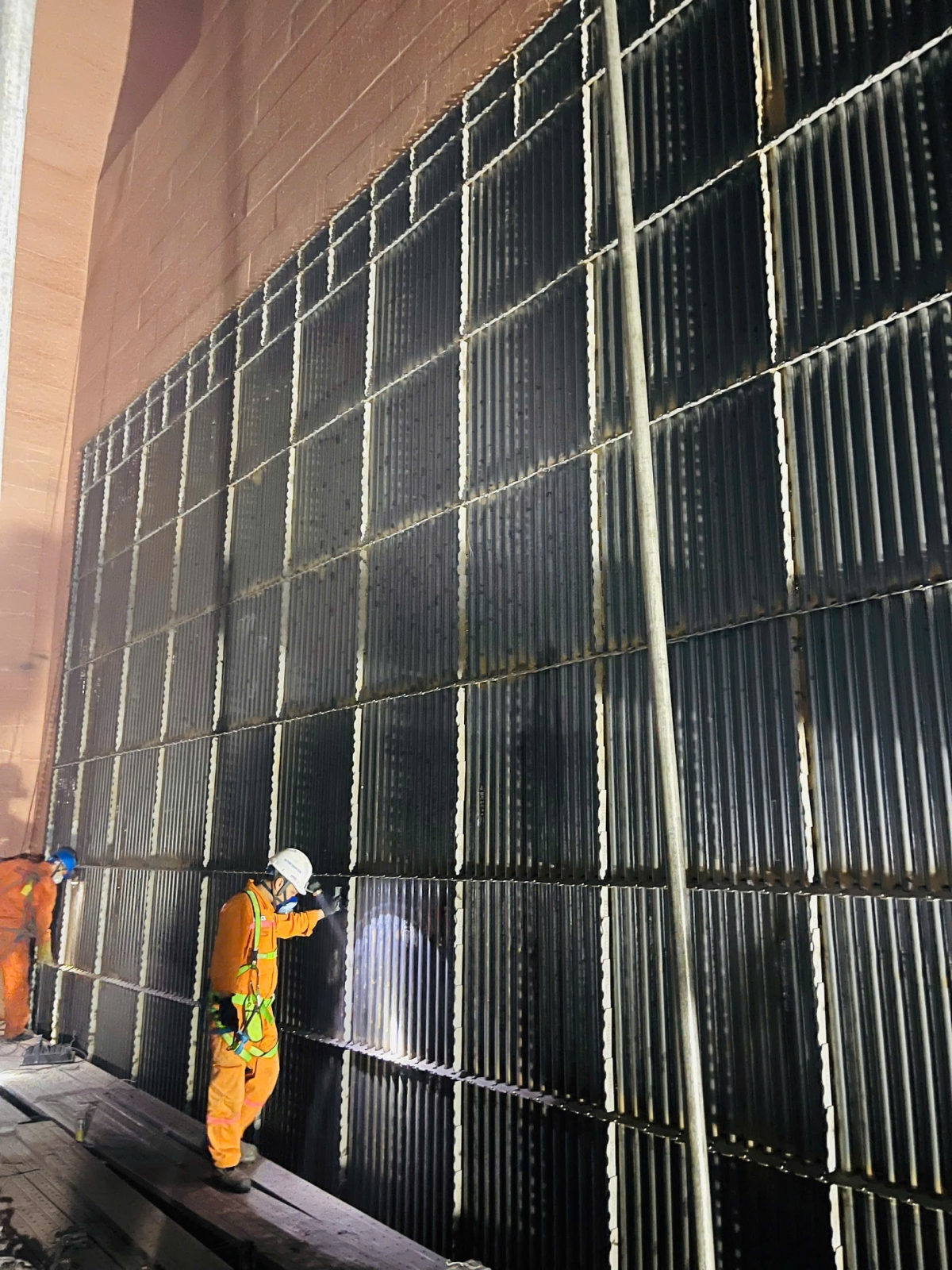 Hình ảnh công tác sửa chữa, bảo dưỡng lò hơi dịp Tết Nguyên đán Ất Tỵ 2025