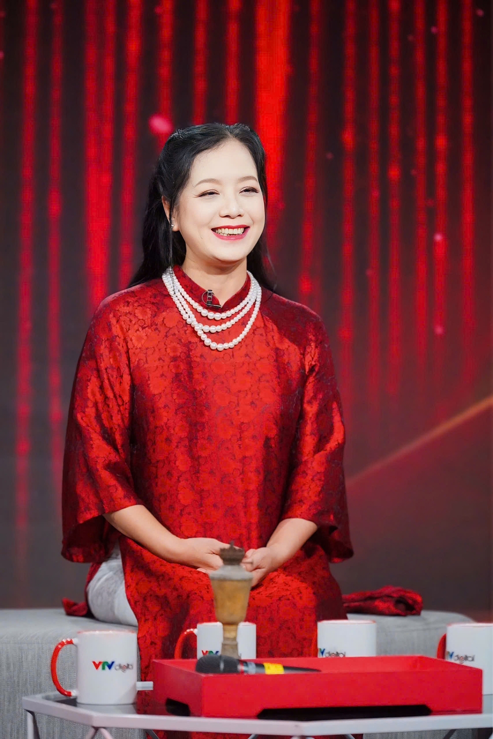 NSƯT Chiều Xuân trong chương trình Cine7 – Ký ức phim Việt (ảnh: KT)