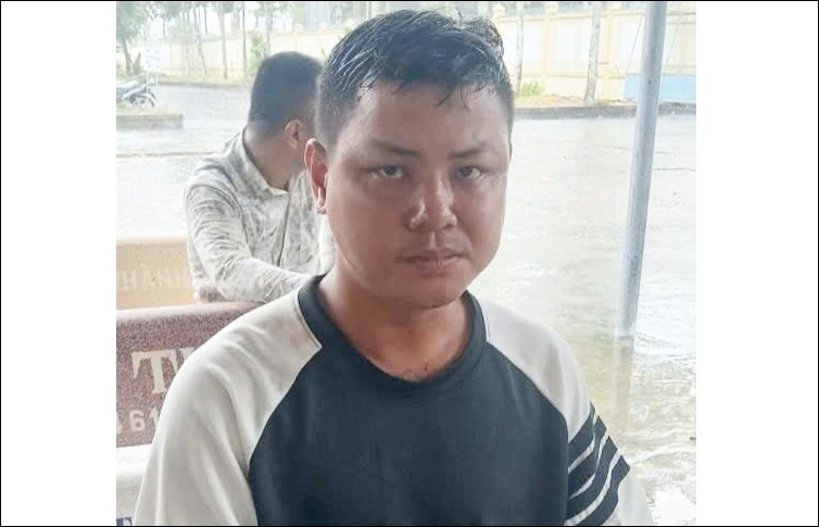 Đối tượng Nguyễn Công Kiệt đầu thú tại cơ quan Công an. (Ảnh: Công an cung cấp)