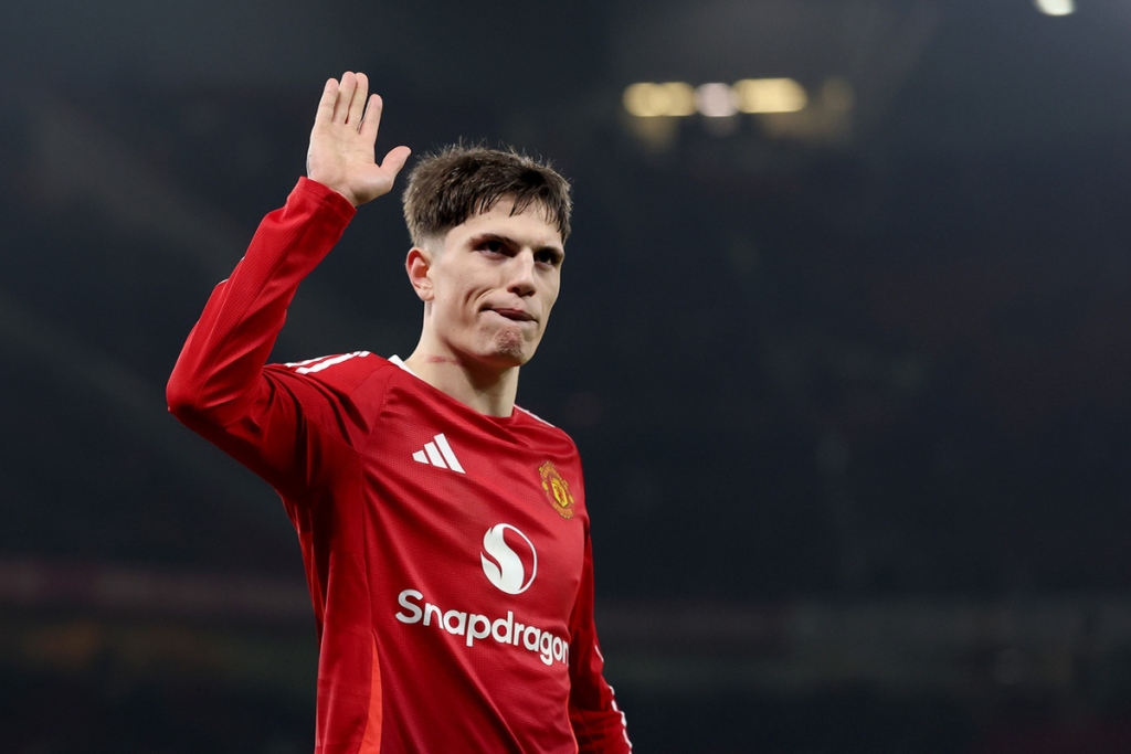 Garnacho khó rời MU khi chưa có CLB nào chính thức chi tiền. (Ảnh: Reuters). 