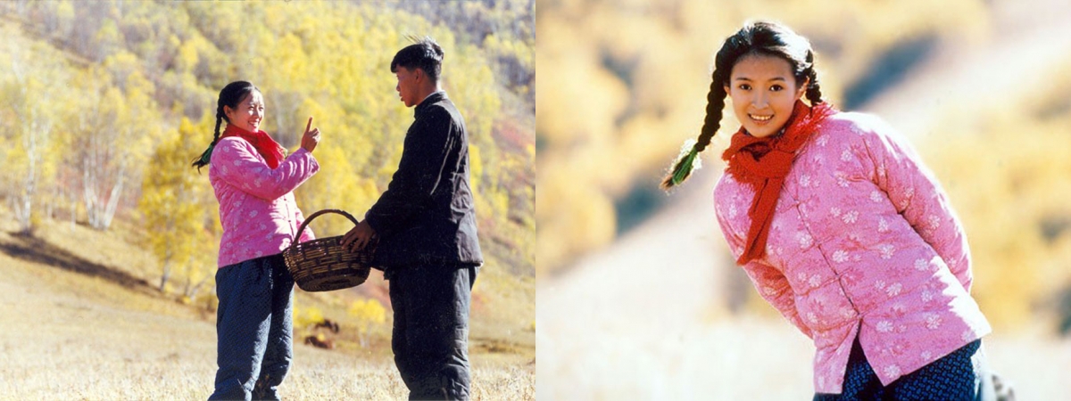 Tạo hình của Chương Tử Di với ánh mắt trong trẻo, hóa thân trọn vẹn vào nhân vật. (Ảnh: Baidu)